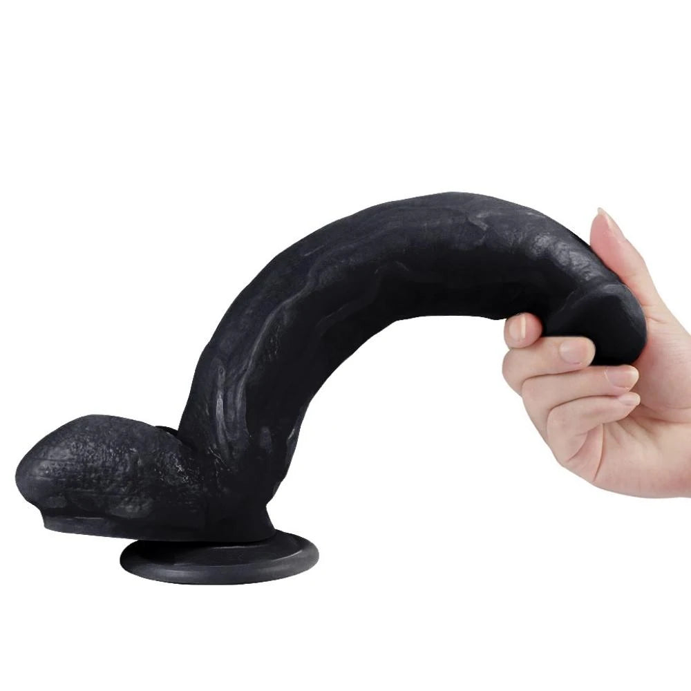 Xise Dildo Series Blade Master 29.5 cm Büyük Realistik Penis XS-WBC10040-Black