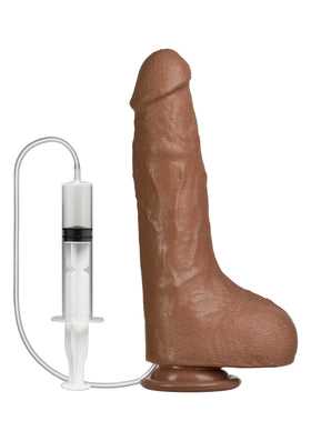 Doc Johnson Bust İt Fışkırtmalı Boşalabilir Karamel Realistik Penis