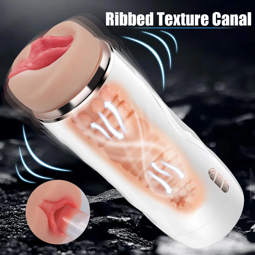 Xise Riley Suction Emiş Güçlü 7 Modlu Titreşimli Vajina Mastürbatör