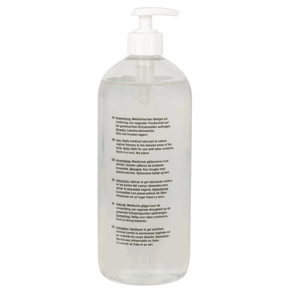 Just Glide Medical Lubricant Gel Su Bazlı Kayganlaştırıcı Jel 1000 Ml.