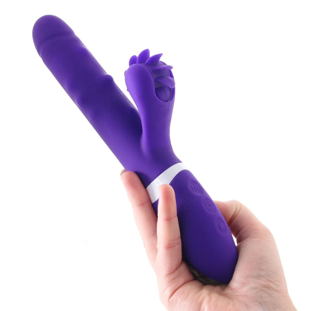 Doc Johnson iVibe Select iRoll Rabbit Vibe in Dil Tongue Hareketli Vibratör