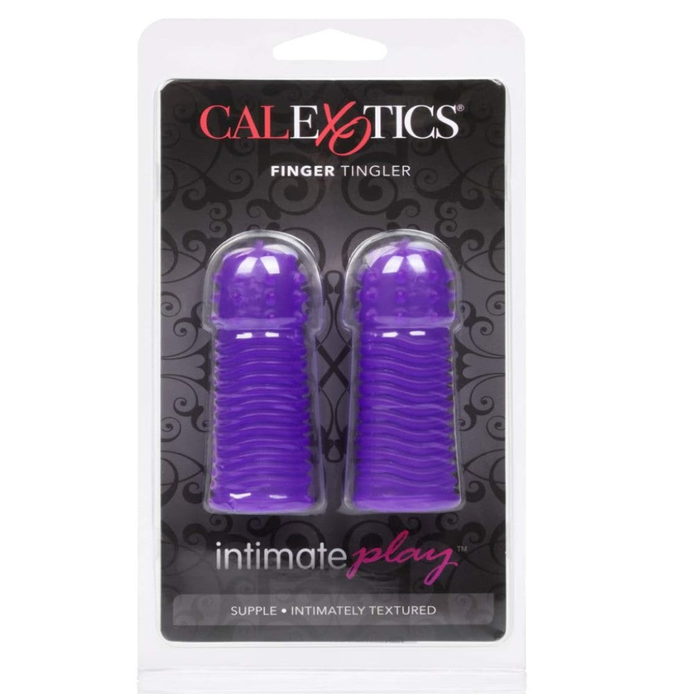 Calexotics Intimate Play Finger Tingler Parmak Kılıfı Purple
