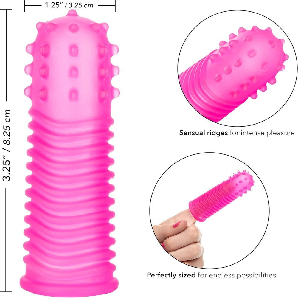 Calexotics Intimate Play Finger Tingler Parmak Kılıfı Pink