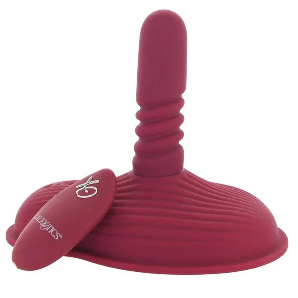 Calexotics Dual Rider Thrust and Grind Hands-Free Vibe Eller Serbest Minder Vibratör