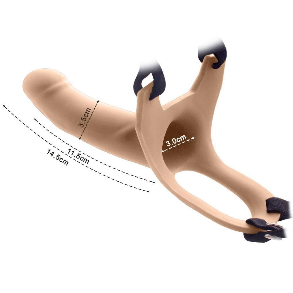 Aphrodisia Hollow Strap-On 14,5cm İçi Boş Belden Bağlamalı Strap-on