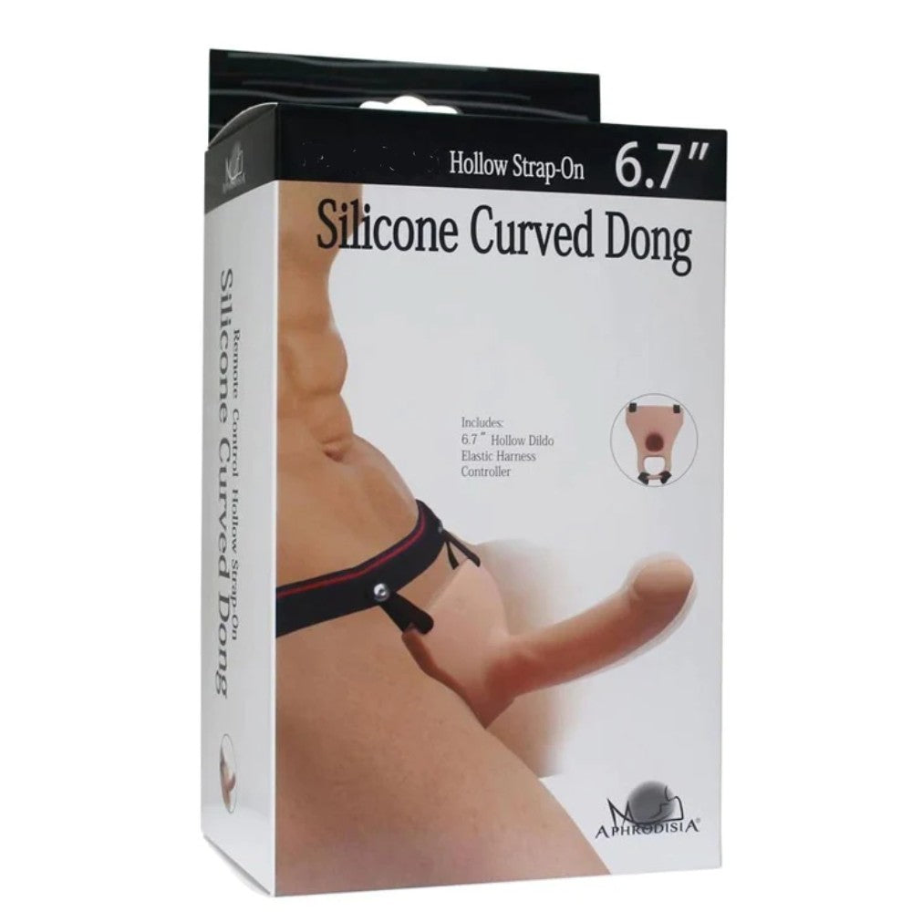 Aphrodisia Hollow Strap-On 17cm İçi Boş Belden Bağlamalı Strap-on