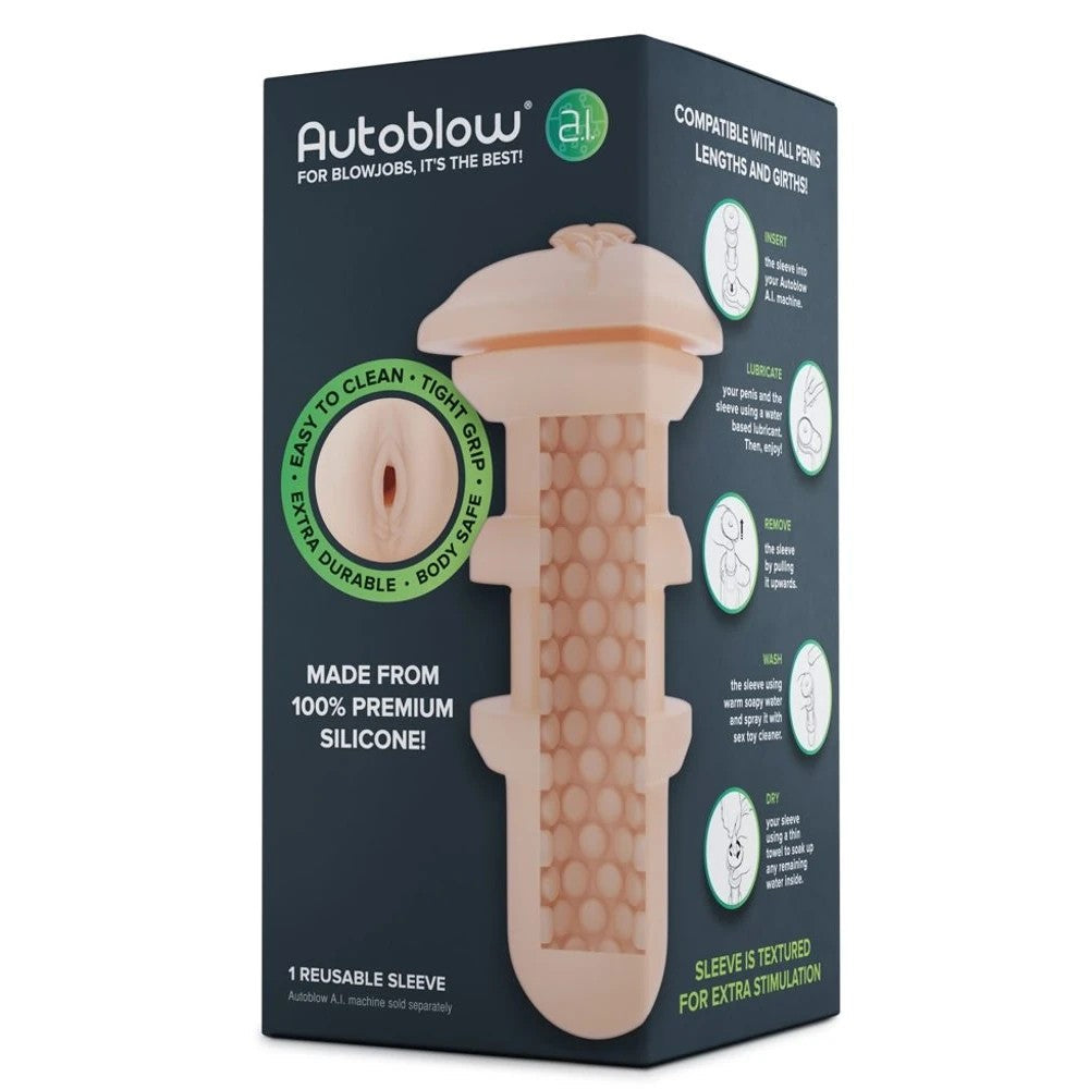 Autoblow AI Machine Vagina Sleeve Başlık Masturbator