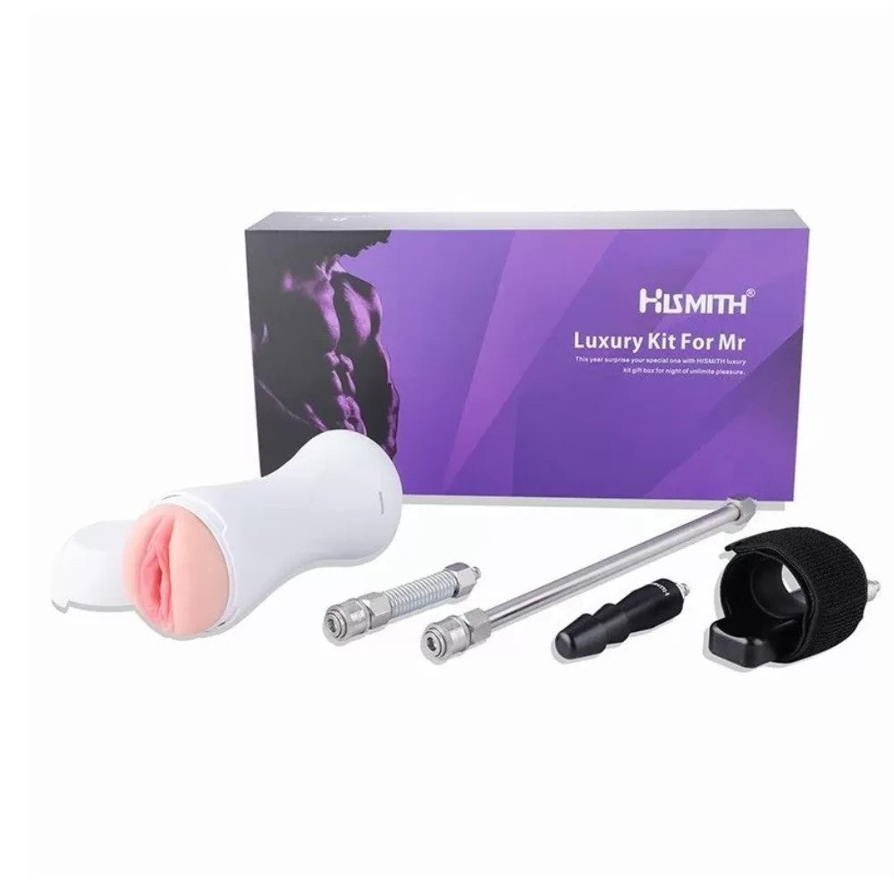 Hismith Luxury Kit Kliclok Attachments Bundle For Men Seks Makinesi Seti
