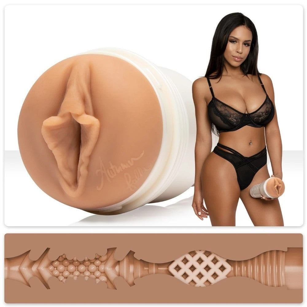Fleshlight Girls Autumn Falls Cream Realistik Vajina Masturbator