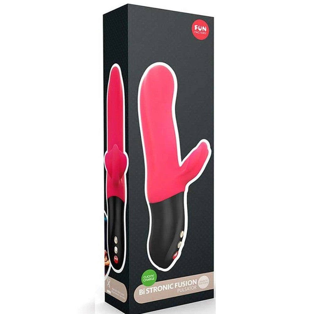 Fun Factory Bi Stronic Fusion İtmeli ve Titreşimli Vibratör Red