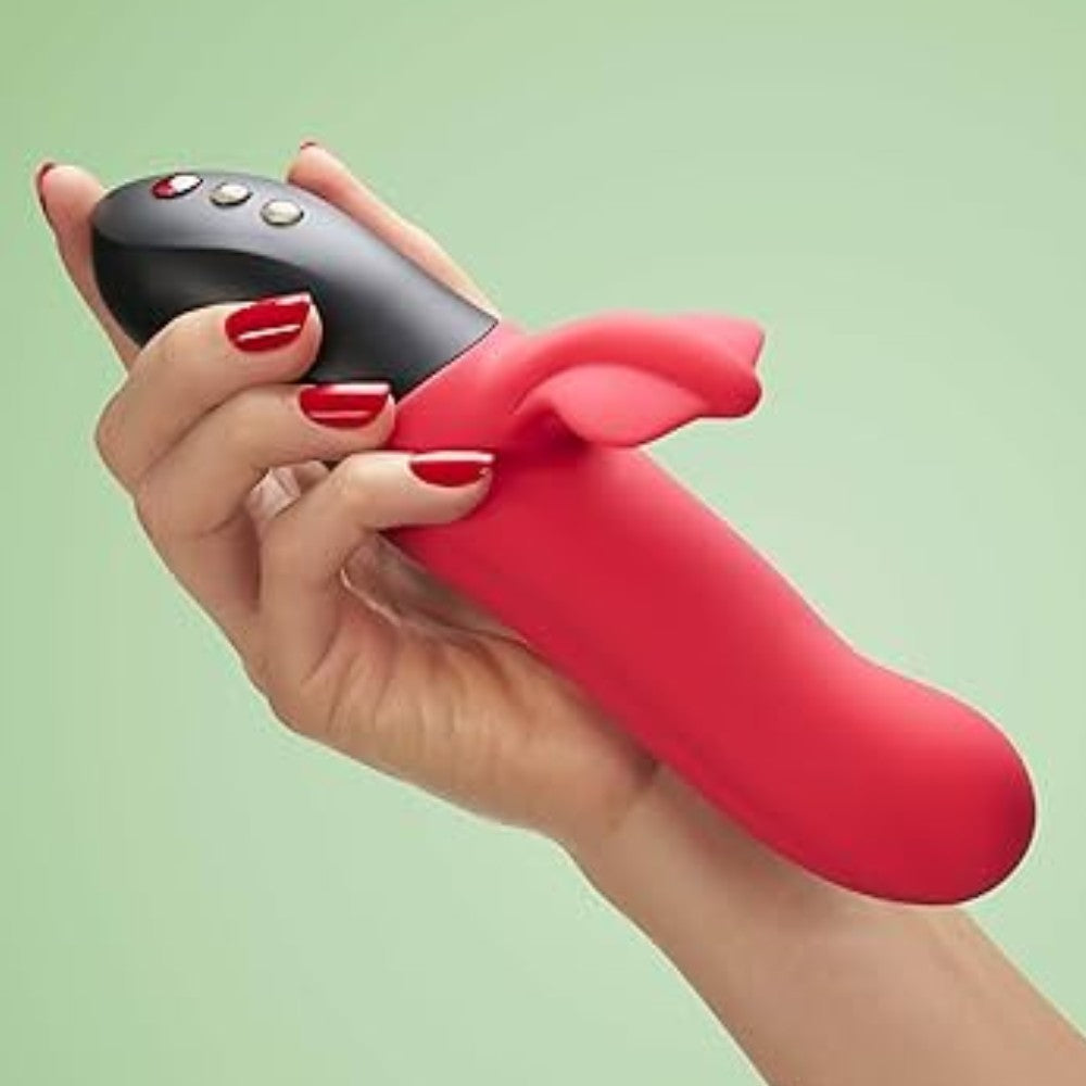 Fun Factory Bi Stronic Fusion İtmeli ve Titreşimli Vibratör Red