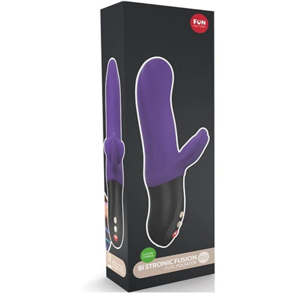 Fun Factory Bi Stronic Fusion İtmeli ve Titreşimli Vibratör Purple