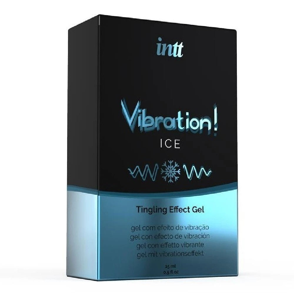 İntt Vibration Blu İce Sıvı Jel Vibratör 15 ml