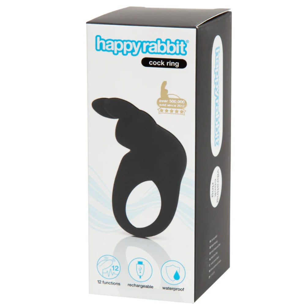 Happy Rabbit Rechargeable Silicone Rabbit Cock Ring