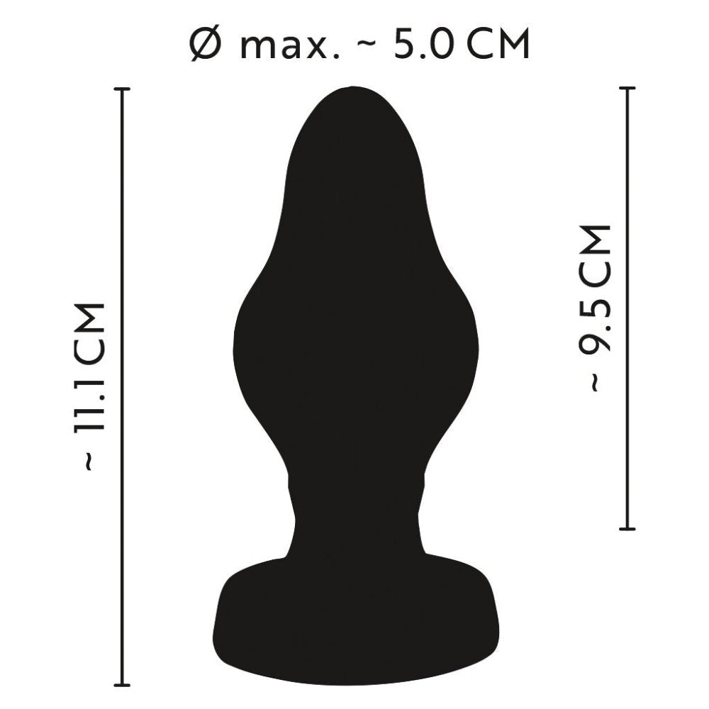 Anos Super Soft Butt Plug Silicone Anal Plug