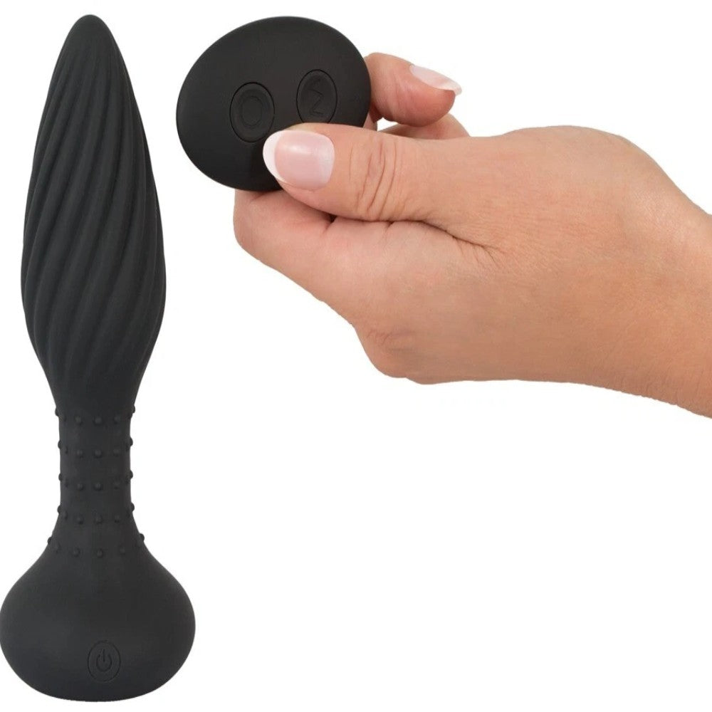 Anos Remote Controlled Butt Plug Uzaktan Kumandalı Titreşimli Anal Plug