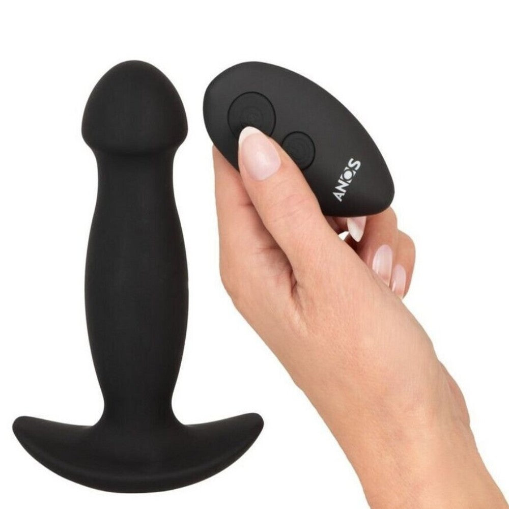 Anos RC JackHammer Anal Massager Uzaktan Kumandalı Titreşimli Anal Vibratör