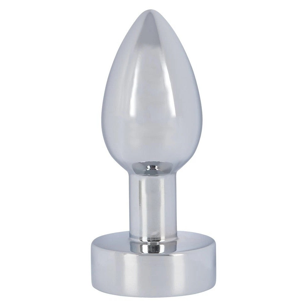 Anos Heavy Metal Butt Plug With Vibration Şarjlı Titreşimli Metal Anal Plug