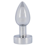 Anos Heavy Metal Butt Plug With Vibration Şarjlı Titreşimli Metal Anal Plug