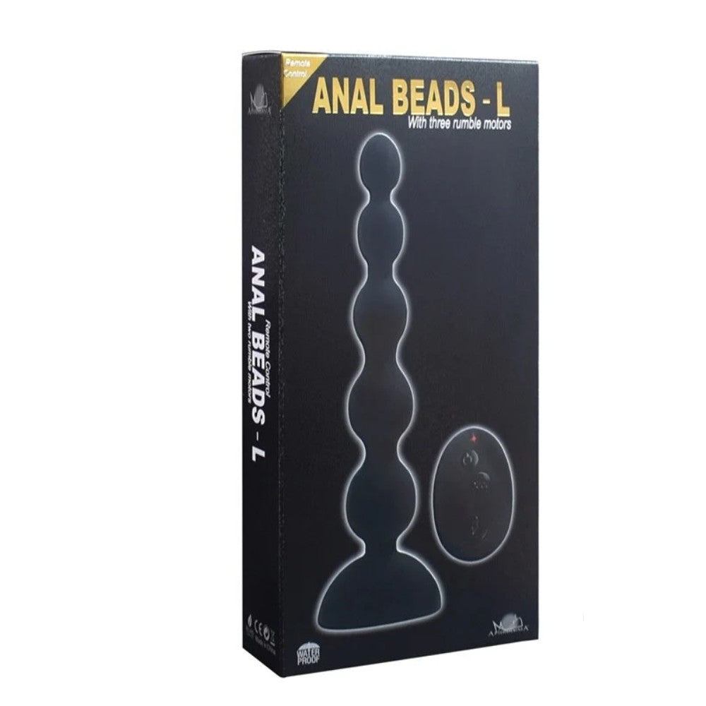 Aphrodisia Remote Control Vibrating Uzaktan Kumandalı 3 Motorlu Titreşimli Anal Plug Vibratör