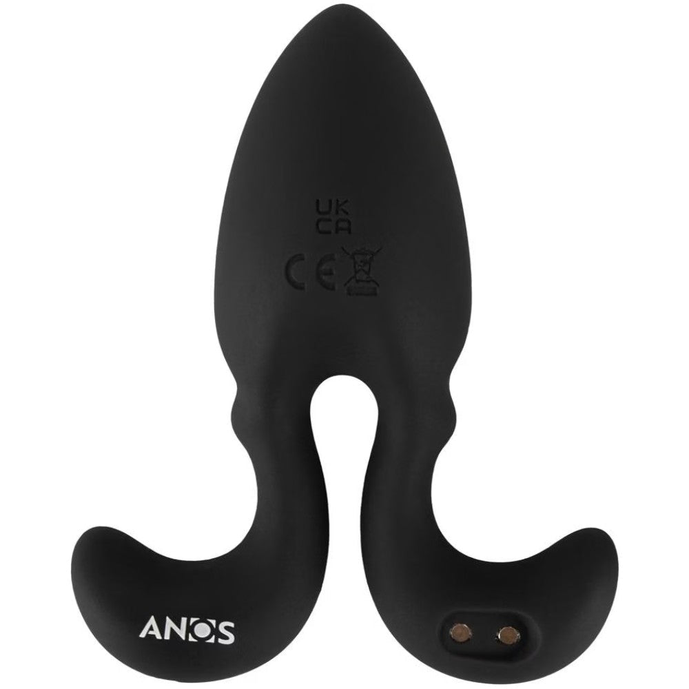 Anos RC Vibrating Butt Plug with Flexible Arms Uzaktan Kumandalı Titreşimli Anal Plug