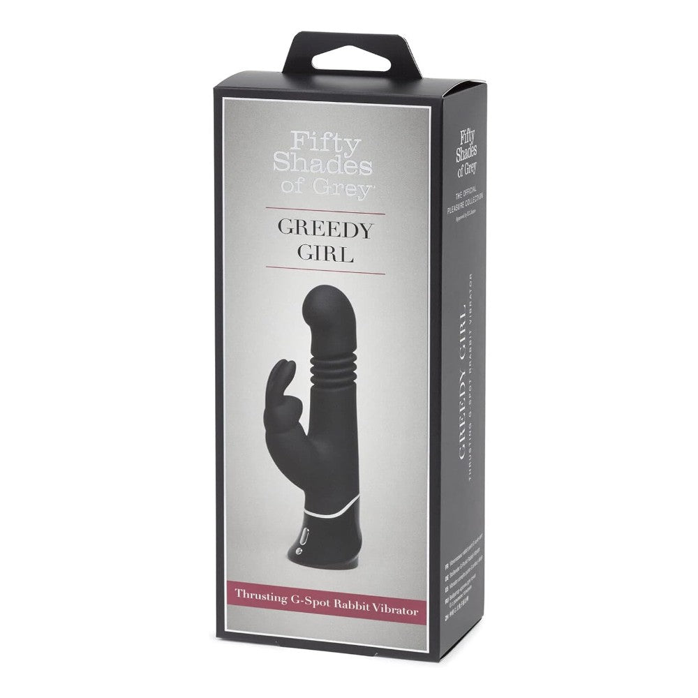 Fifty Shades of Grey Greedy Girl Grinin Elli Tonu Serisi Hareketli G-Spot Tavşan Vibratör