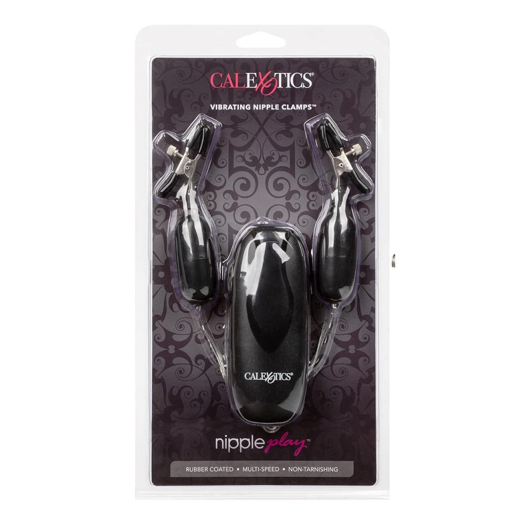 Calexotics Vibrating Nipple Clamps Titreşimli Göğüs Ucu Vibratör Clamps