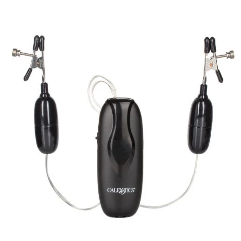 Calexotics Vibrating Nipple Clamps Titreşimli Göğüs Ucu Vibratör Clamps