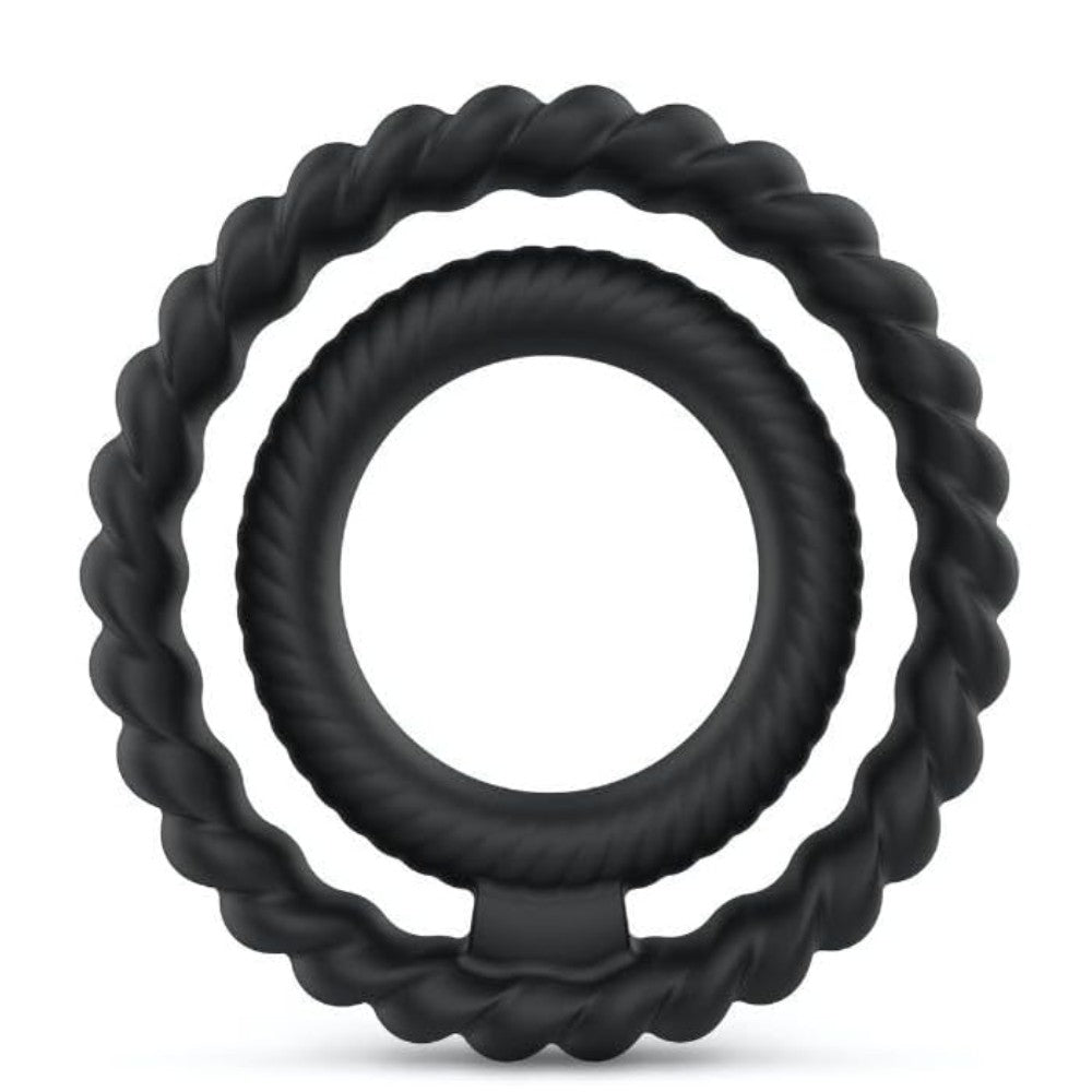 Dorcel Dual Ring Testis Destekli Silikon Penis Halkası