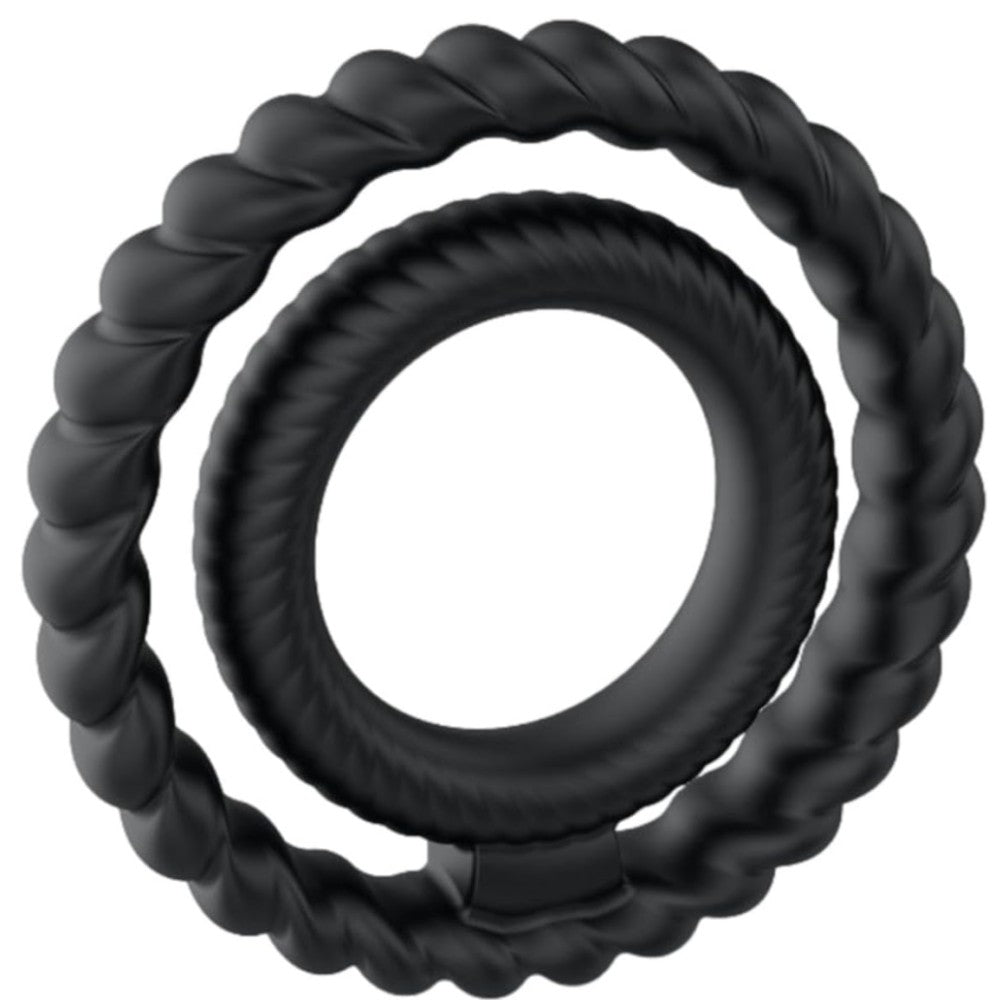 Dorcel Dual Ring Testis Destekli Silikon Penis Halkası