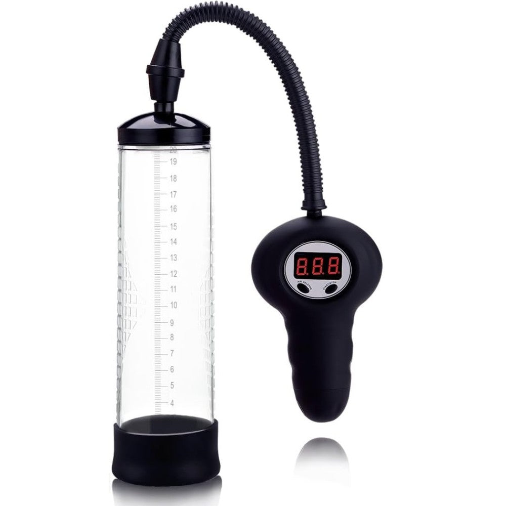 Dijital Vakum Göstergeli Otomatik Penis Pompası