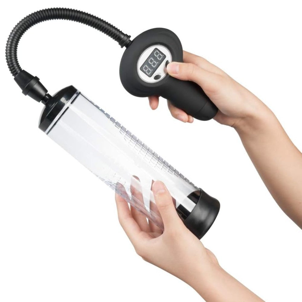 Dijital Vakum Göstergeli Otomatik Penis Pompası