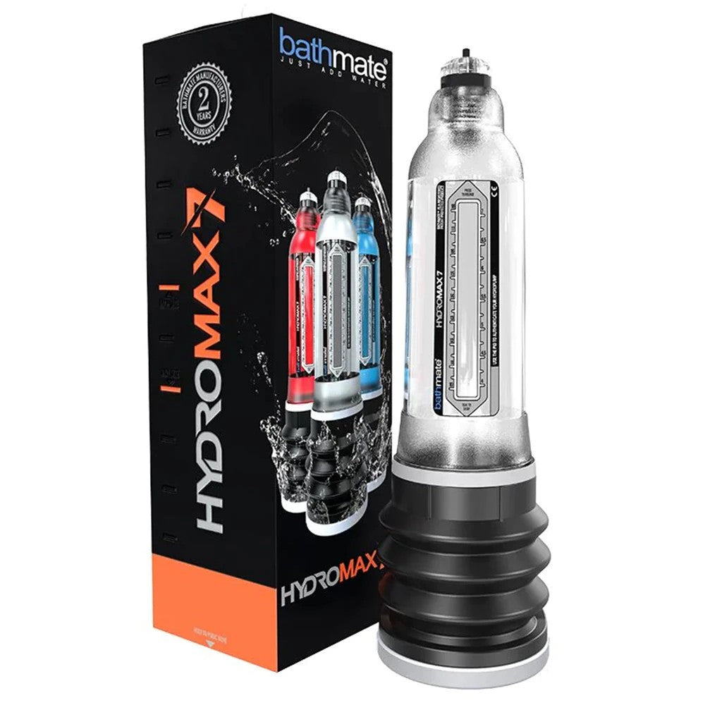 Bathmate Hydromax 7 Hydropump Penis Enlarger Sulu Penis Pompası Clear