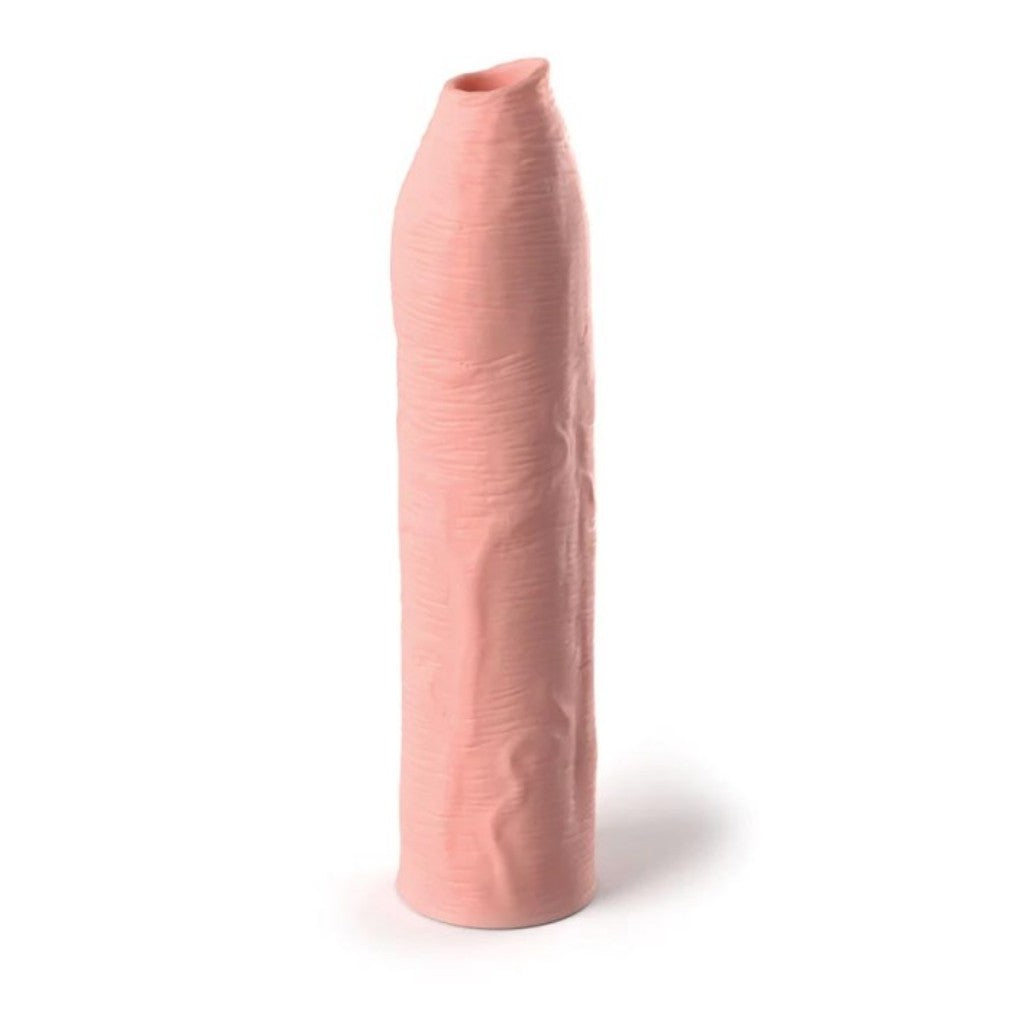 Pipedream Fantasy X-Tensions Uncut Silicone Penis Sleeve Ucu Açık Amerikan Penis Kılıfı