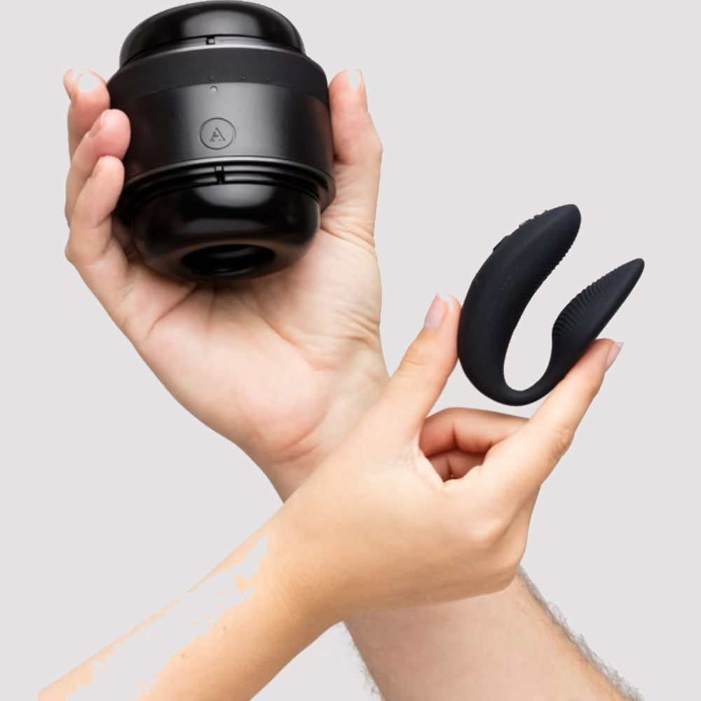 Arcwave Voy X We-Vibe Sync 2 Double the Fun Kit Çiflter İçin Set