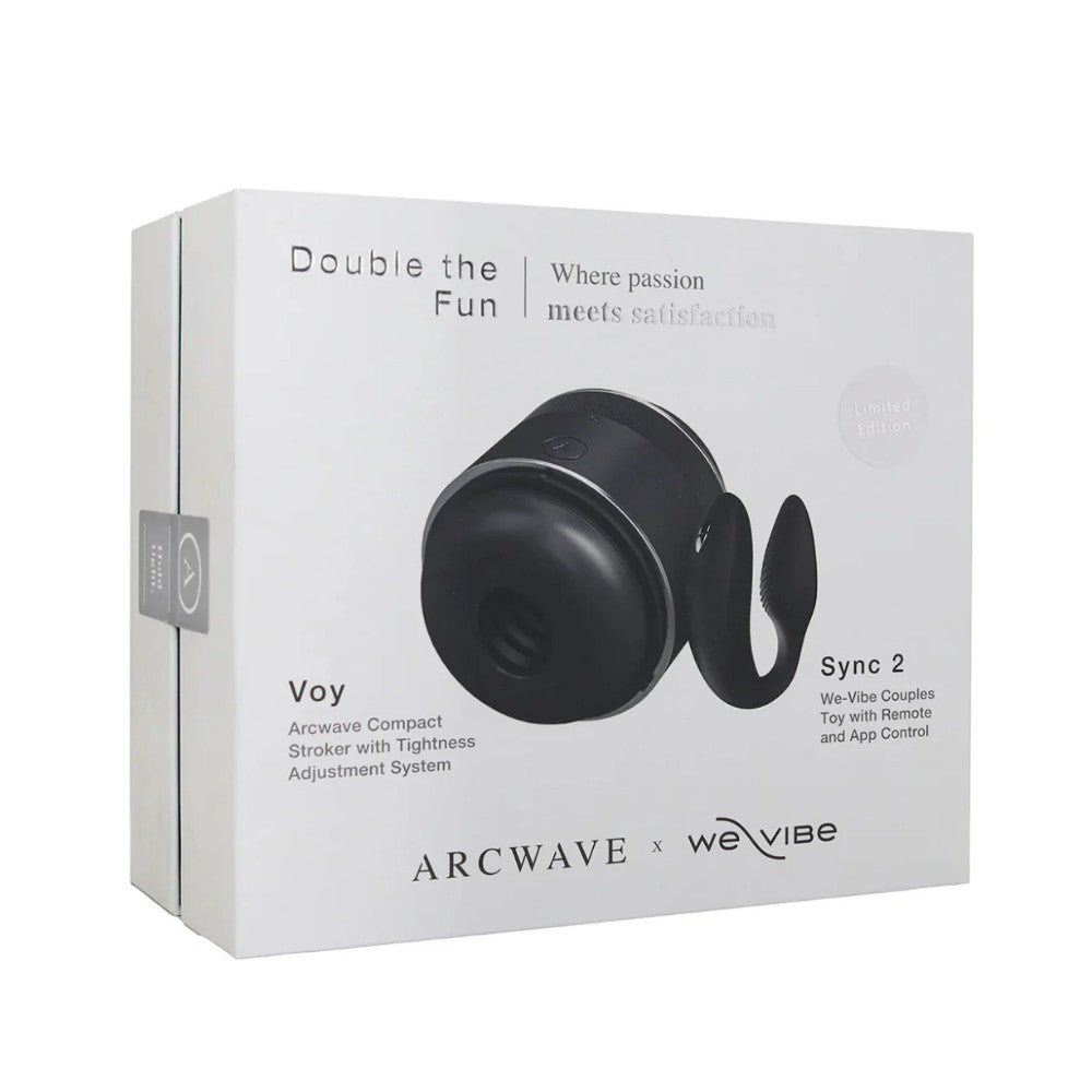 Arcwave Voy X We-Vibe Sync 2 Double the Fun Kit Çiflter İçin Set
