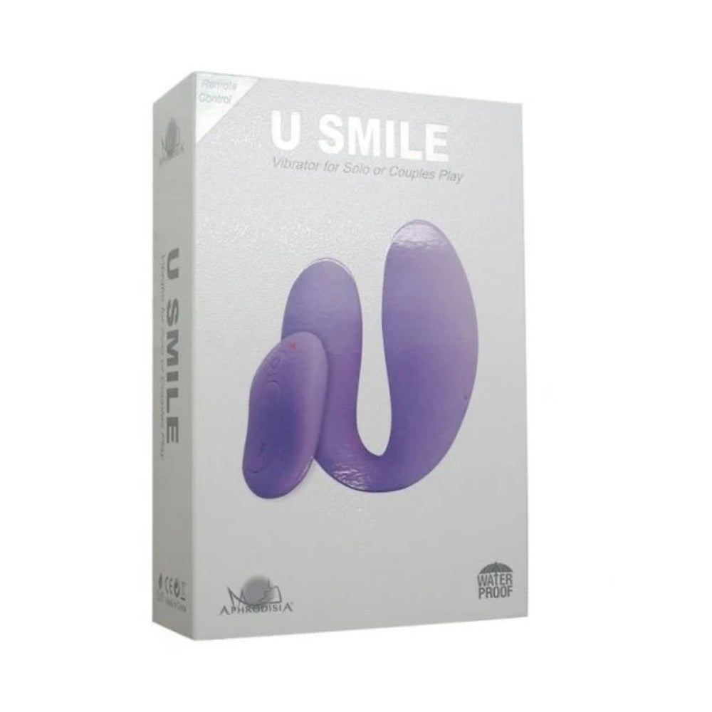 Aphrodisia U Smile Uzaktan Kumandalı Couples Vibratör