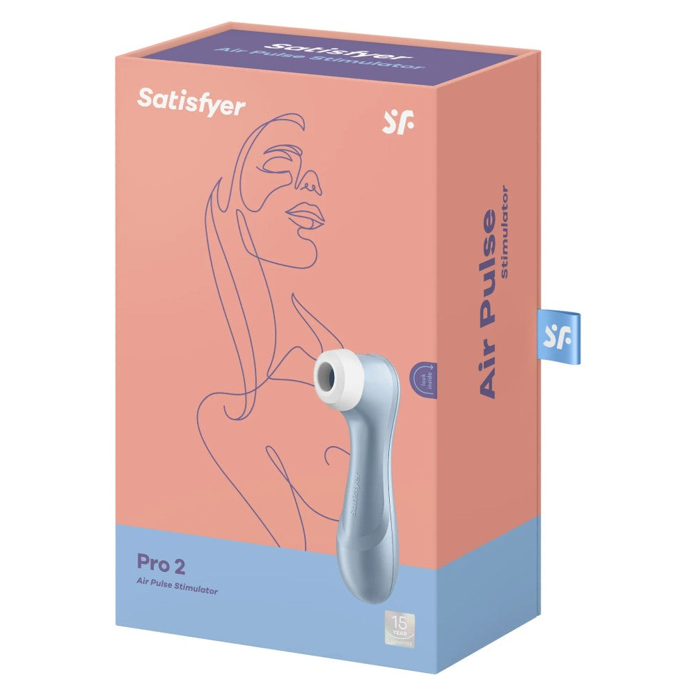 Satisfyer Pro 2 Air Pulse Hava Darbeli Vibratör-Blue
