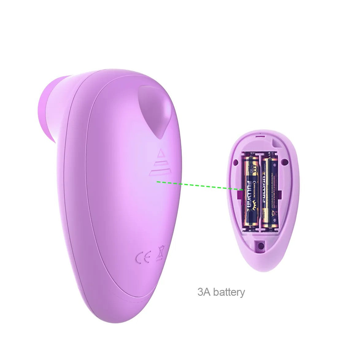 Dibe Sex Massager High Water G-Spot Emiş Güçlü Vibratör Purple