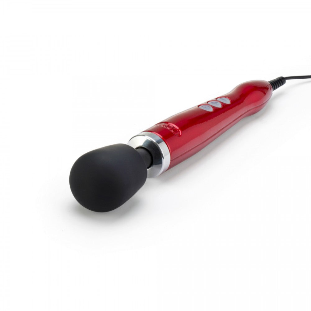Doxy Die Cast Metal Döküm Magic Wand Massager Masaj Aleti Vibratör-Red