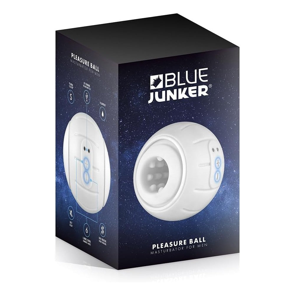 Blue Junker Pleasure Ball Şarjlı Titreşimli Masturbatör