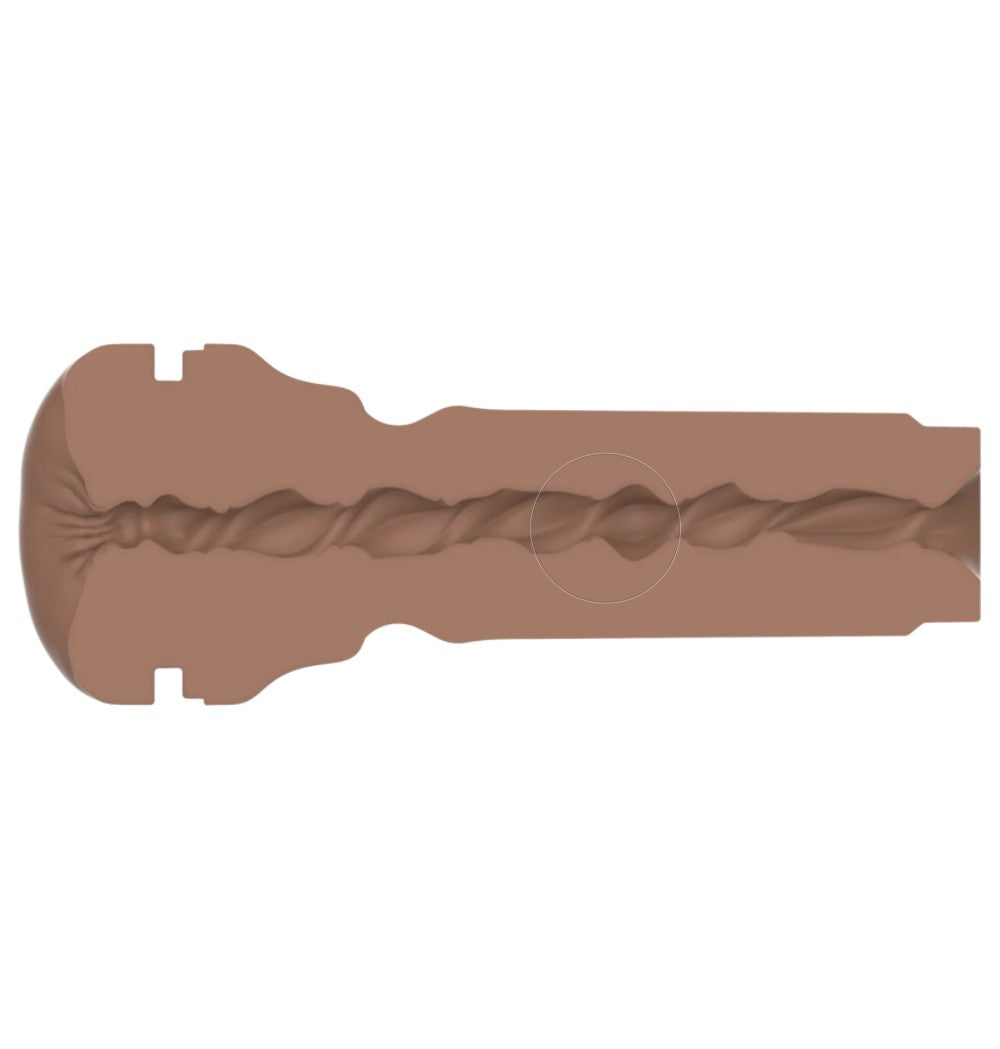 Kiiroo Stars Collection Strokers Feel Stroker Butt Anal Mastürbatör Brown