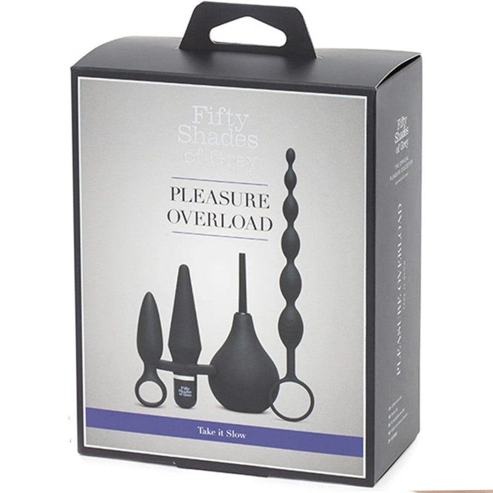 Fifty Shades of Grey Pleasure Overload Take It Slow Gift Set Anal Set
