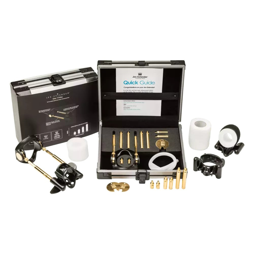 Jes-Extender Gold Penis Enlarger Ortopedik Penis Traksyion Cihazı