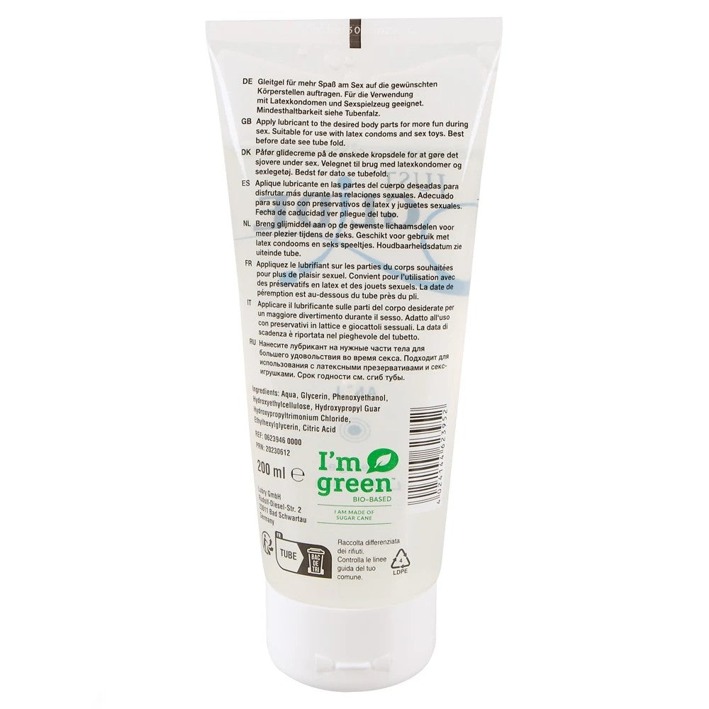 Just Glide Water-Based Anal Lubricant Gel Kayganlaştırıcı Jel 200 Ml