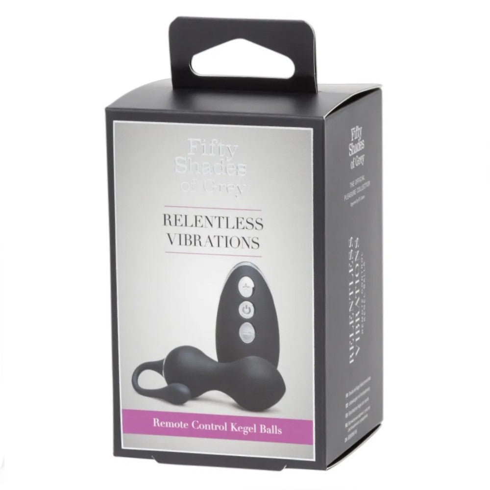 Fifty Shades of Grey Relentless Vibrations Remote Control Uzaktan Kumandalı Kegel Balls Topu