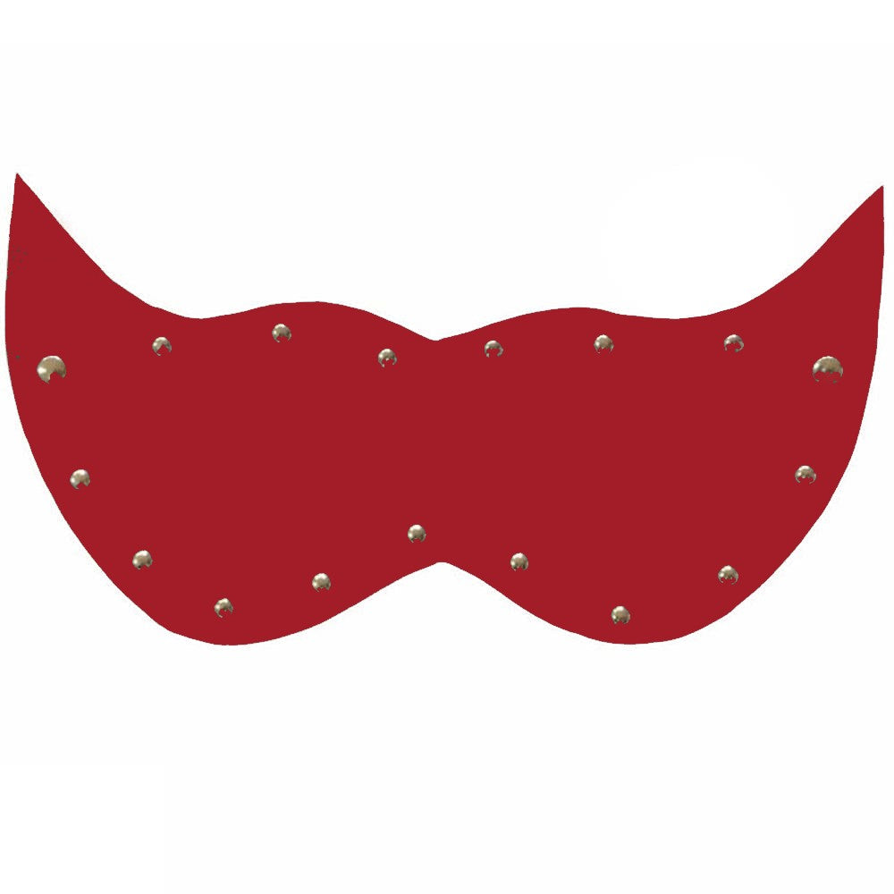 Fetish Fantasy Kırmızı Deri Gözler Kapalı Fetiş Göz Maskesi