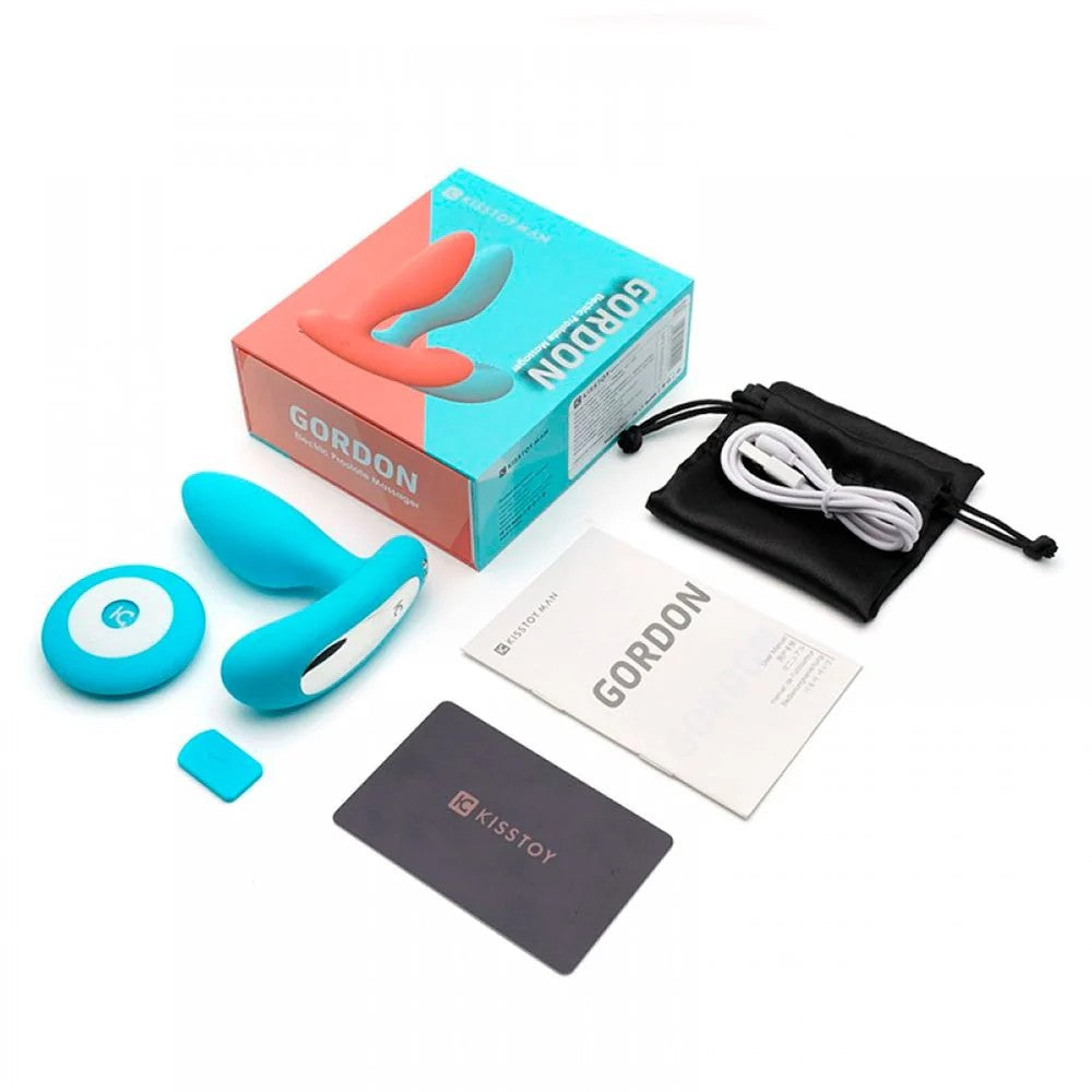 KISSTOY Gordon Remote Control Vibrating Anal Plug Prostate Massager Vibrator