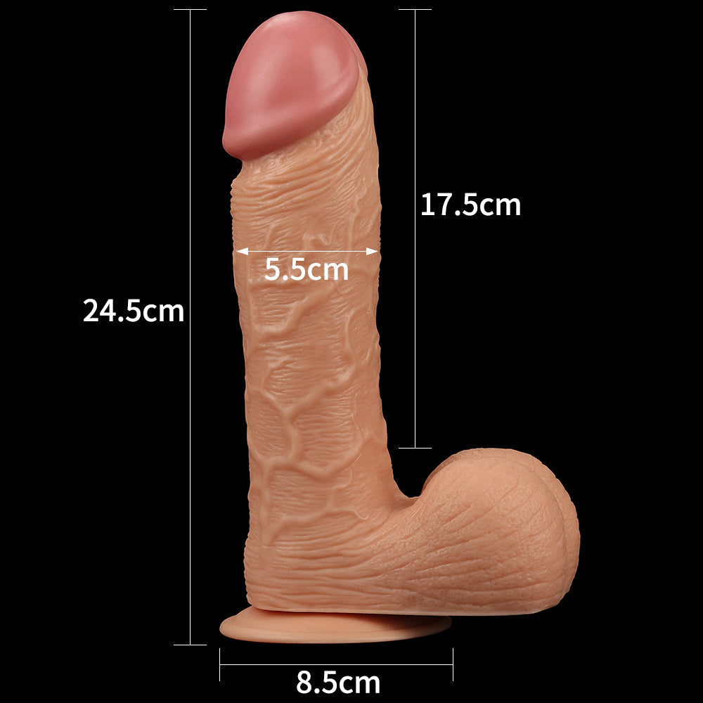 Lovetoy King Sized Realistic Dildo 9'' Büyük Realistik Penis LV2206