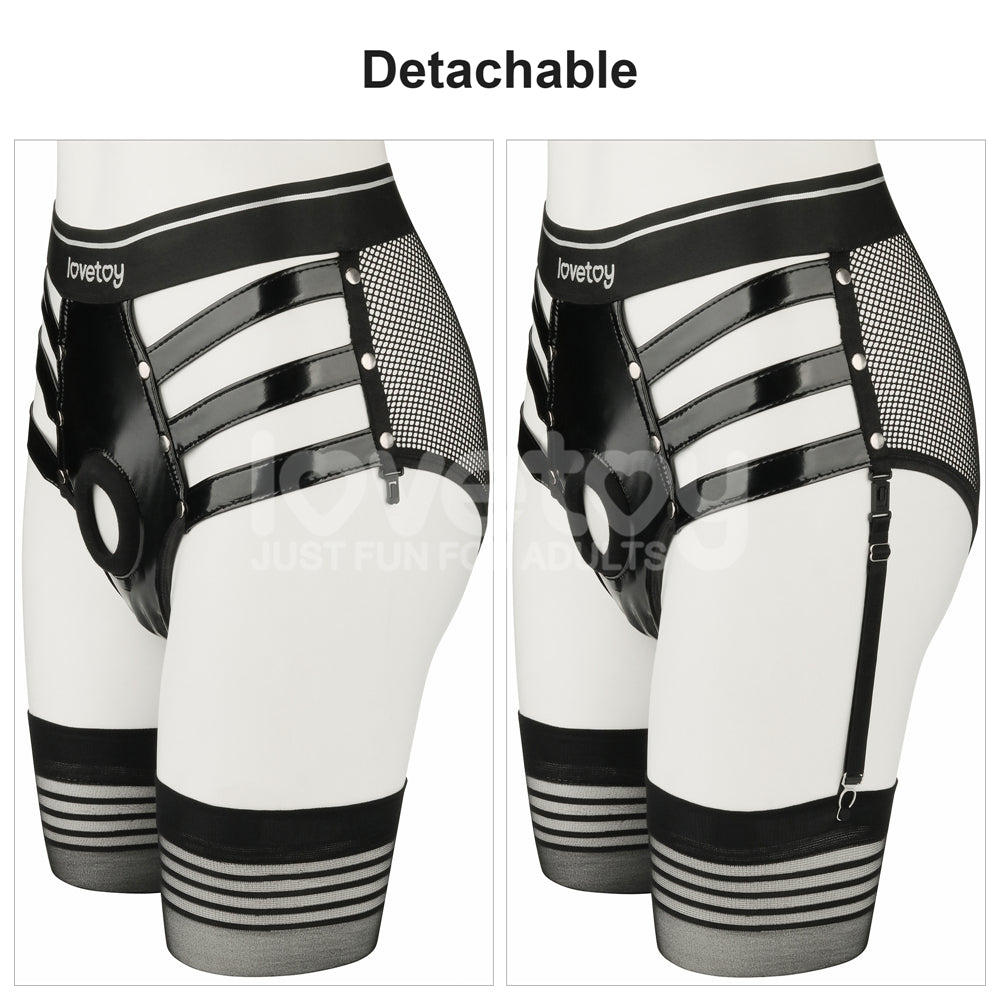 Lovetoy Rebellion Reign Iconic Harness Strap on Set LV781001A XS/S